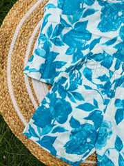 Ocean Delight - Frill top & Shorts Set 2 - 3yrs